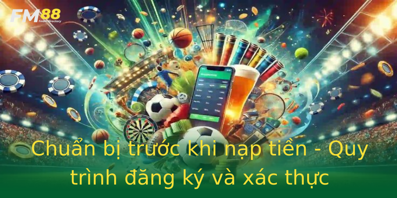 Chuẩn bị trước khi nạp tiền - Quy trình đăng ký và xác thực Chuẩn bị trước khi nạp tiền - Quy trình đăng ký và xác thực