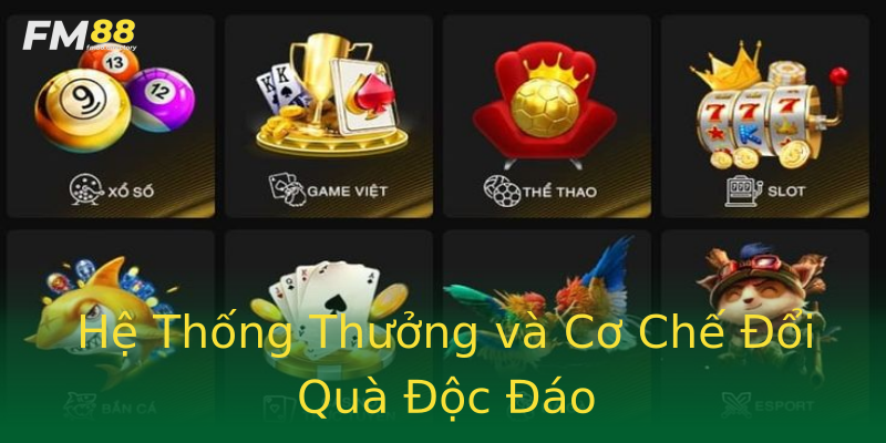 Hệ Thống Thưởng và Cơ Chế Đổi Quà Độc Đáo Hệ Thống Thưởng và Cơ Chế Đổi Quà Độc Đáo
